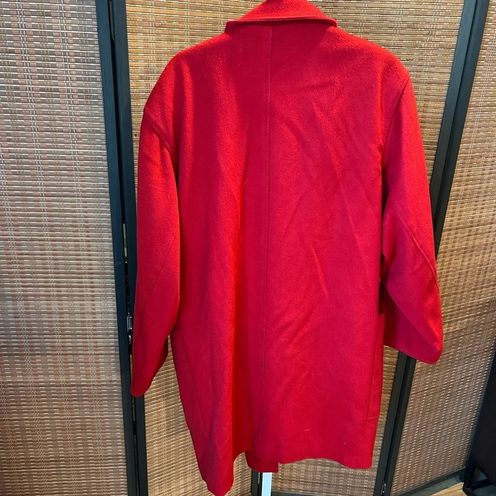 Red Peacoat